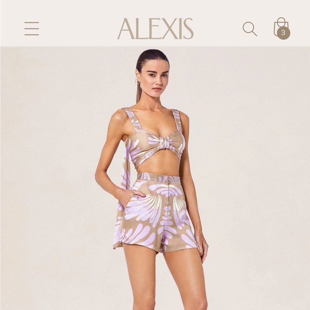 ALEXIS brand Fiorenzia Top. Size S. NWT